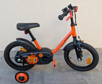 Bicicletta bimbo Decathlon taglia 14"