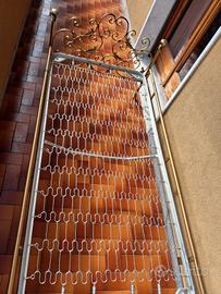 Letto singolo in stile in ferro