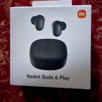 Auticolari bluetooth xiaomi redmi budd 6 neri