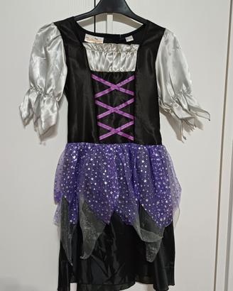 halloween vestito streghetta bambina