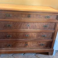 Comò legno e marmo