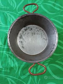 PENTOLA IN RAME STAGNATA