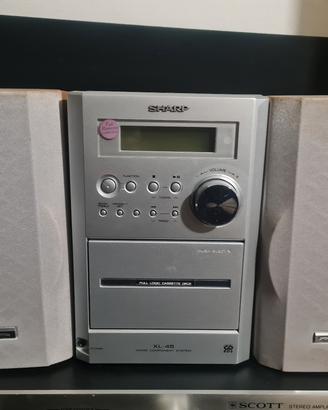 impianto hi fi radio e cd