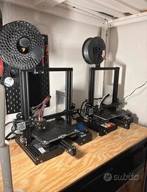 2 Stampanti 3D Creality Ender 3- Complete