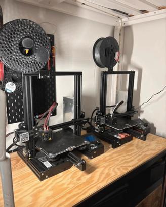 2 Stampanti 3D Creality Ender 3- Complete