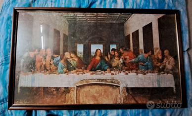 Quadro de "L'ultima cena" di Leonardo Da Vinci