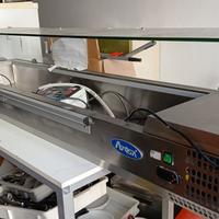 Porta gusti refrigerato pizzeria completo