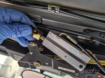 Riparazione tetto auto cabrio slk Mercedes clk