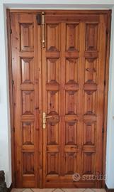 Stock Portoncino e infissi in legno (doppio vetro)