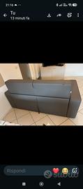 Divano letto marrone