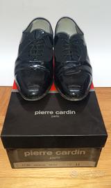 Scarpe Vintage Vernice nero Pierre Cardin Paris 39