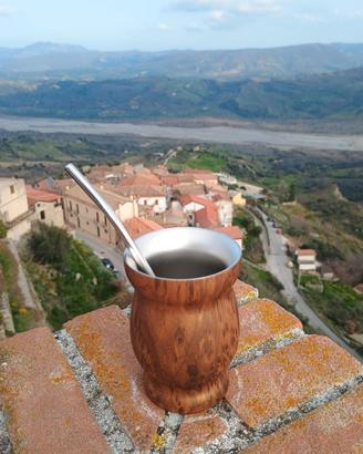 tazza mate Argentino acciaio 