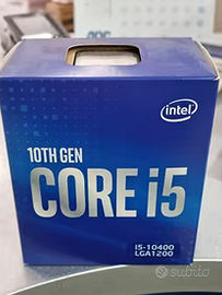 Intel Core i5-10400 CPU da 6 core 12 threads nuovo