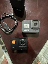 GOPRO Hero8, Apeman 4k, accessori Gopro