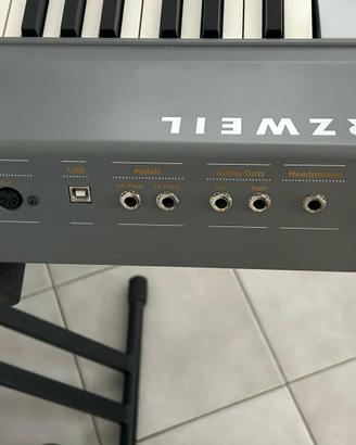 Strumenti musica tastiera piano kurtzweil