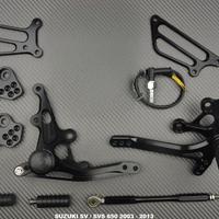 Pedane arretrate SUZUKI SV / SVS 650 2003 - 2013