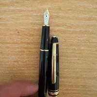 Penne Montblanc stilografica meisterstück 14 carat