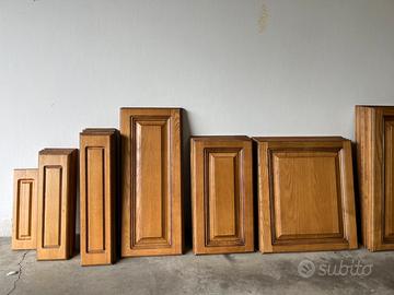 Sportelli rovere massiccio