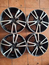 4 cerchi in lega audi e volkswagen da 16 