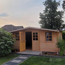 CASETTA DI LEGNO ETNA8 500x400x222h cm 34mm