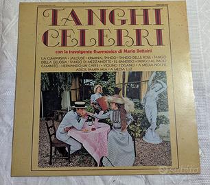 Disco Vinile LP 33 Giri Tanghi Celebri Mario Batta