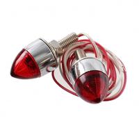 Coppia viti LED Bullet fissaggio targa moto e auto
