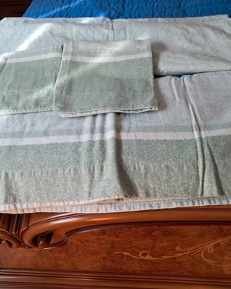 Completo letto singolo in cotone felpato Caleffi