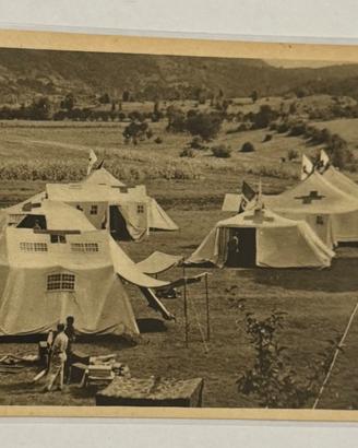 CARTOLINA MILITARE IL MEDICO ITALIANO IN GUERRA -