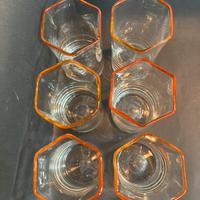 Bicchieri esagono Carlo Scarpa Venini