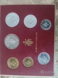 monete serie divisionale anno XVI 1978 Vaticano