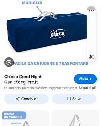 lettino da viaggio
