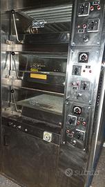 Forno per pizza SACAR a 3 bocche