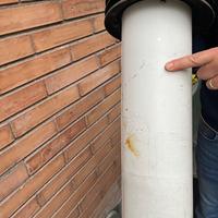 Scaldabagno a batterie