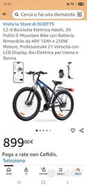 bicicletta elettrica 