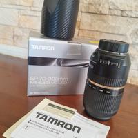 obiettivo tamron 70 -300 vc usd autofocus  nikon