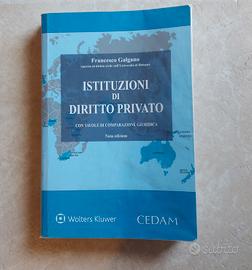 Libro: "Istituzioni di diritto privato"