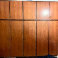 armadio in legno 12 ante