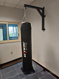 sacco da box 150 cm RUDIK + staffa da muro