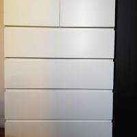 IKEA MALM: cassettiere, comodini, letto