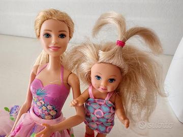 BARBIE SNODATA + BAMBOLA PICCOLA