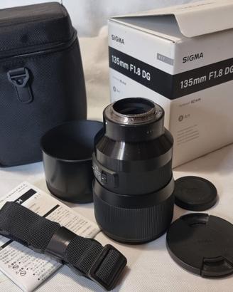 Sigma 135mm 1.8 af ART per sony fe
