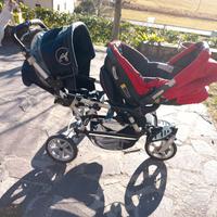 passeggino doppio per fratelli (navetta auto)