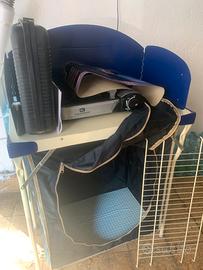 Mobiletto porta fornello da campeggio + fornello