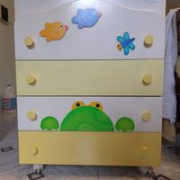 Fasciatoio con anta ribaltabile Azur Loppiano