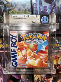 Pokemon Rosso Game Boy WATA 9.4 sigillato