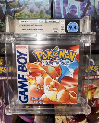 Pokemon Rosso Game Boy WATA 9.4 sigillato