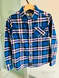Camicia bambino a quadri tg 8 anni Timberland