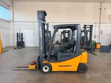 CARRELLO ELEVATORE MULETTO ELETTRICO JUNGHEIRNICH 