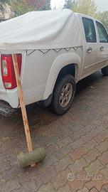 mazza militare in legno di rovere