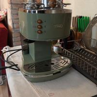 Macchina Espresso De'Longhi icona vintage verde ol